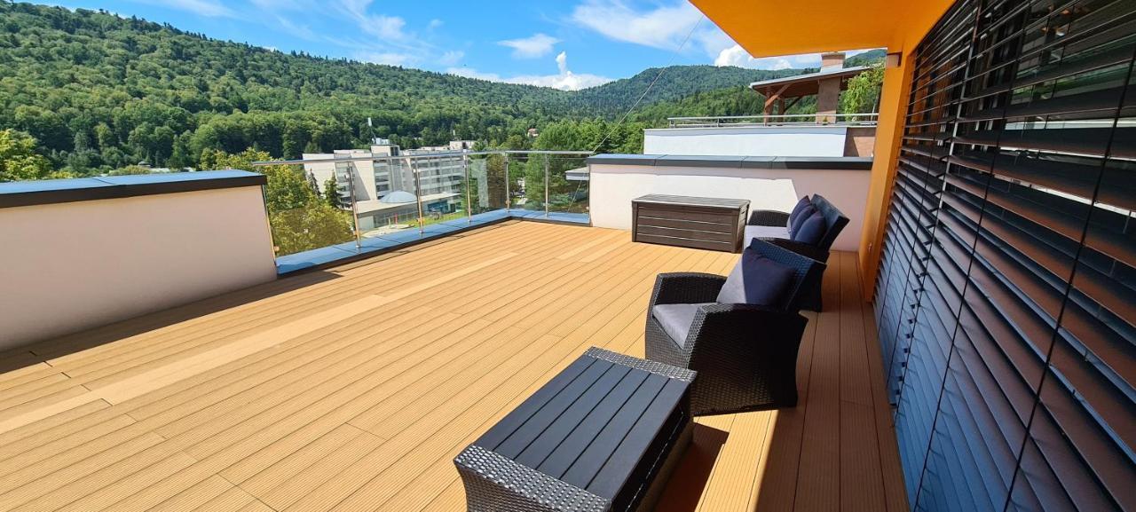 Penthouse Apartman Rezidencia Mineral Bardejovské Kúpele Buitenkant foto