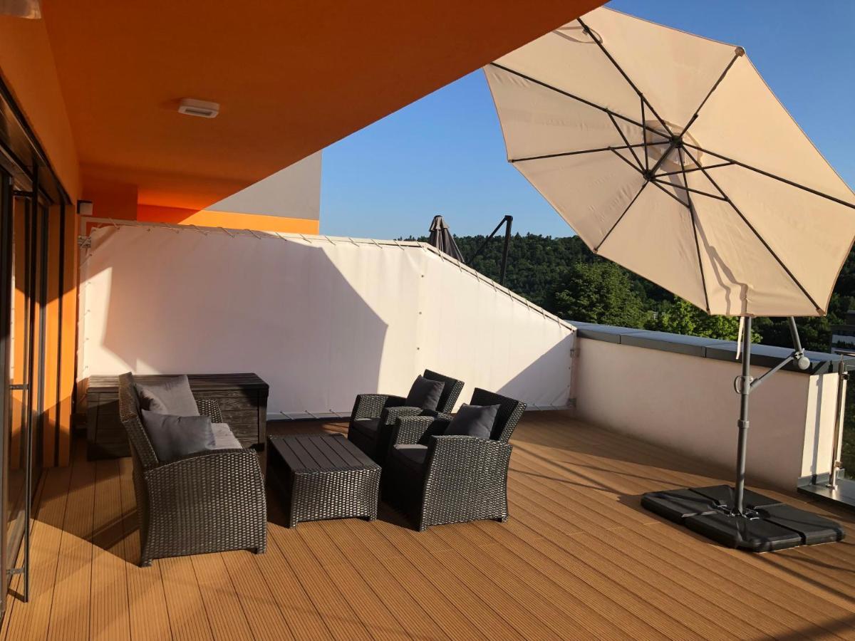 Penthouse Apartman Rezidencia Mineral Bardejovské Kúpele Buitenkant foto